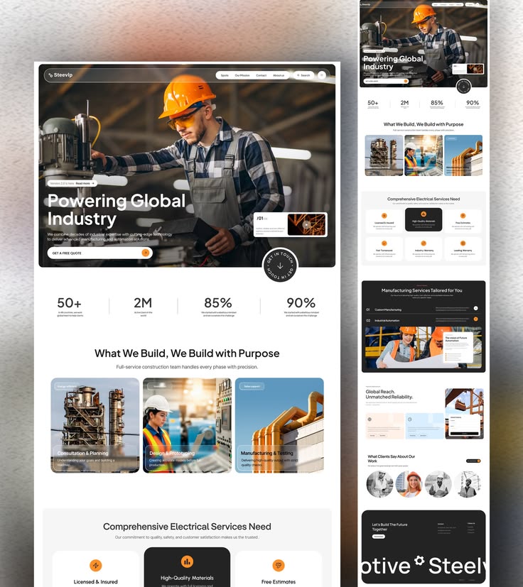 Construction UX design and contractor journey optimisation